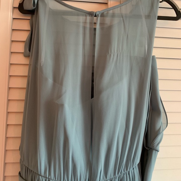 After Six Icelandic blue bridesmaids dress - Picture 5 of 7